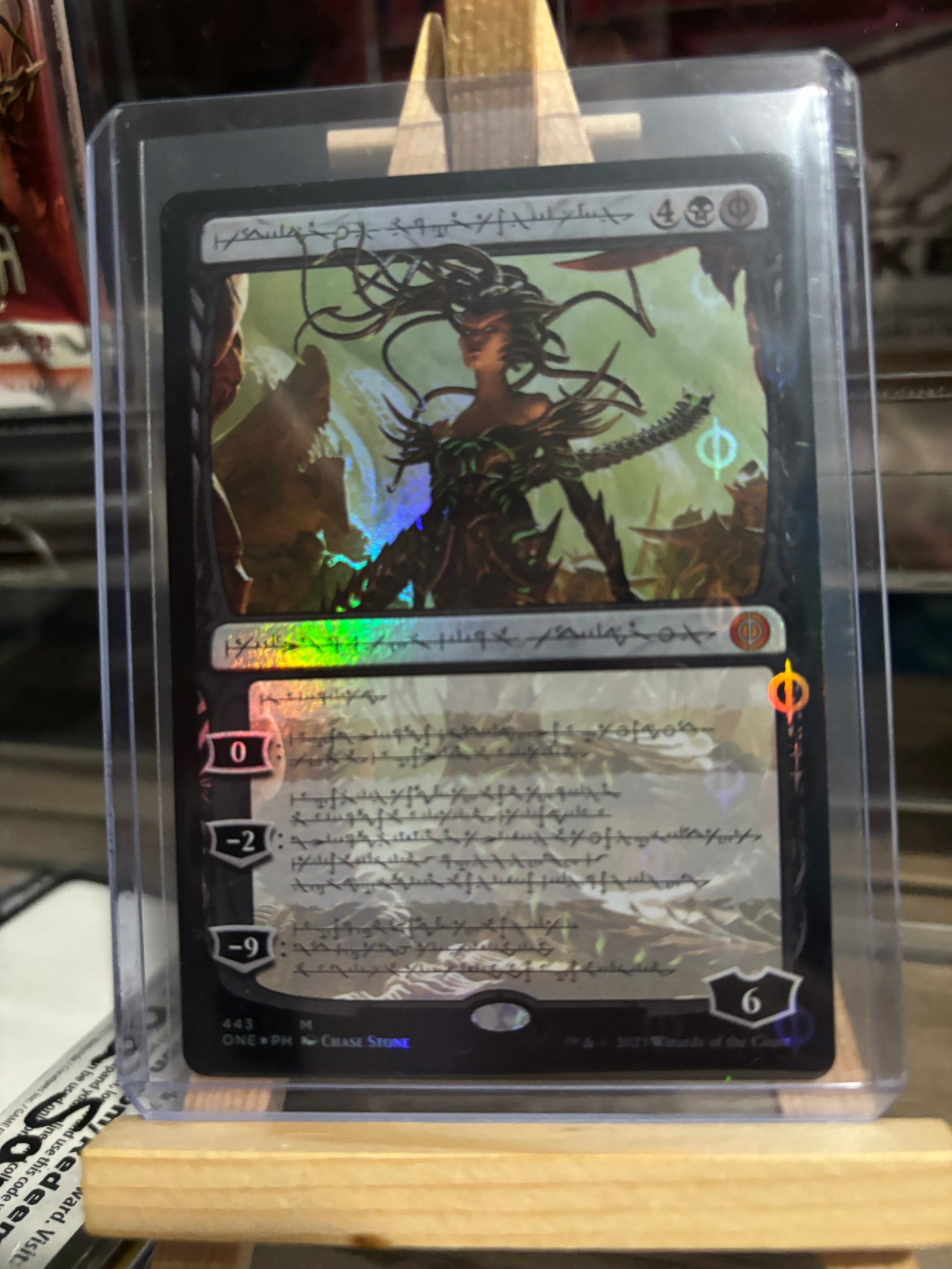 Vraska (phyrexian and compleat foil)