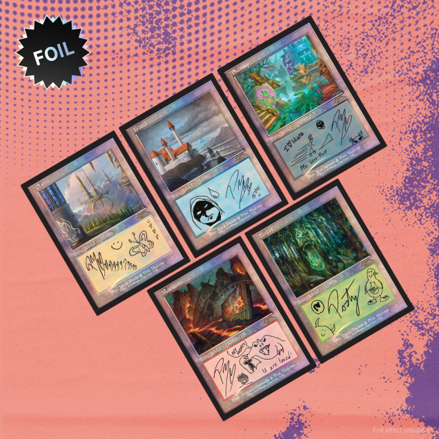 Secret Lair - Post Malone: The Lands Traditional Foil Edition
