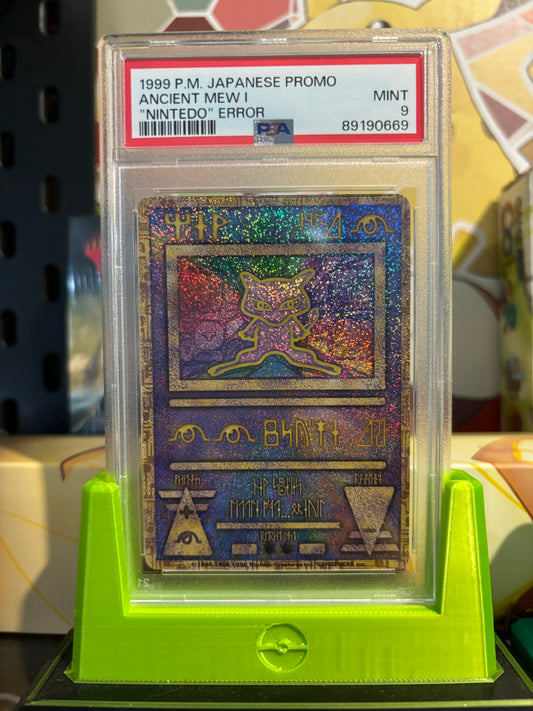 Ancient Mew PSA Grade 9 NINTEDO Error Card