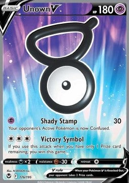 Unown V Ultra Rare